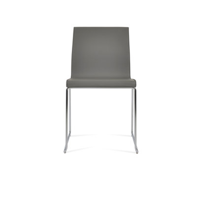 Chaise rembourrée empilable Polo