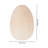 50Pcs Wooden Eggs