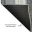 Tapis à rayures Premium lavable à la machine AMF1872-1377521956