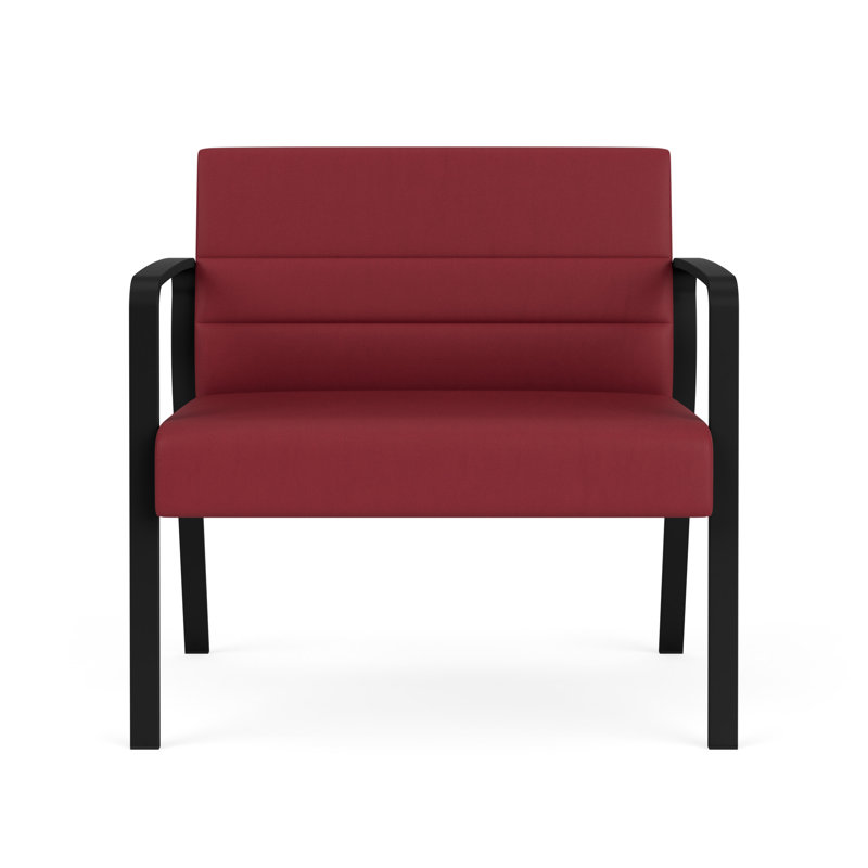 Chaise bariatique Waterfall, Noir, Bordeaux Patriot Plus - nettoyez le vinyle avec un
