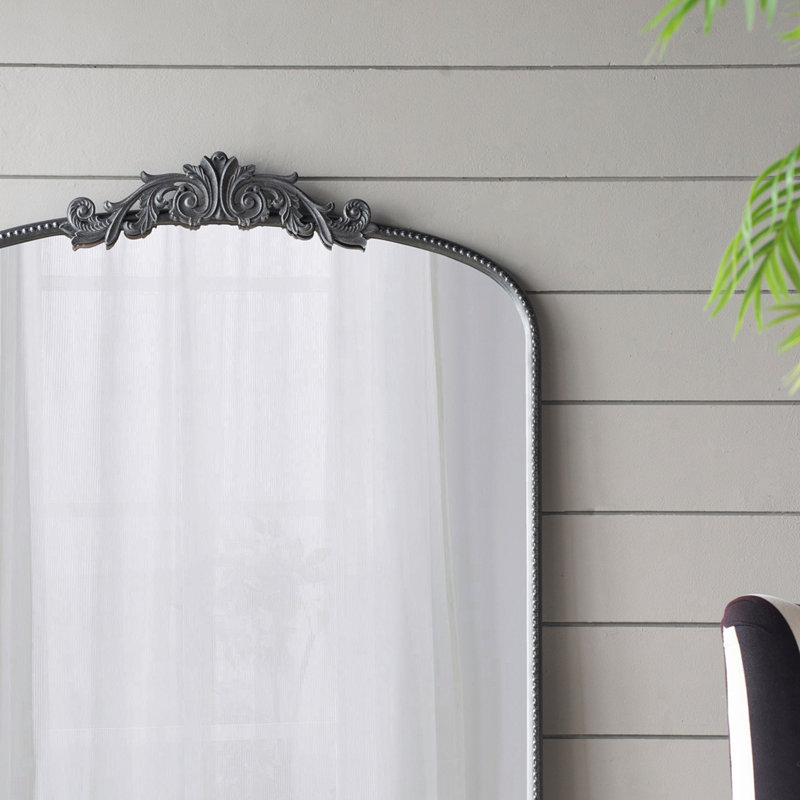 Miroir Classic Design, Noir, 66,2 po x 36 po