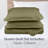 3-Piece Queen Quilt Bedding Set - Queen Bedspread and 2 Pillow Shams with Embossed Diamond Pattern - Lightweight Bed Set for All Seasons - Soft Microfiber Coverlet by Lavish Home (Green)-125359429-125359428