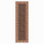 Tapis miniature en chenille de coton brun pastel Lacasa-460919680
