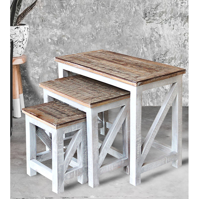Solid Wood Nesting Tables