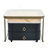 2-In-1 Square Nesting Coffee Table With Wheels & Drawers, Stackable Side Table With High Gloss Marble Grain Top, End Table Set With Tempered Glass For Living Room