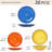 Thuringowa 36-Piece Stoneware Hand-Painted Dinnerware Set, Assorted Rainbow, Service for 12-1905990098-1928209023