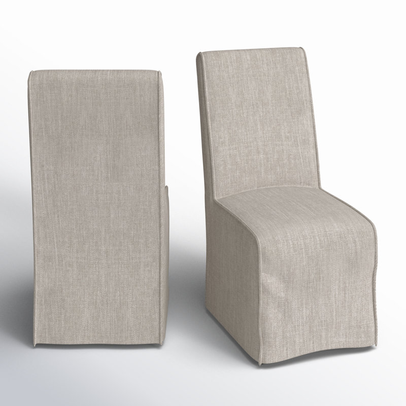 Jordan Upholstered Dining Chair, Polyester Blend Cool Gray