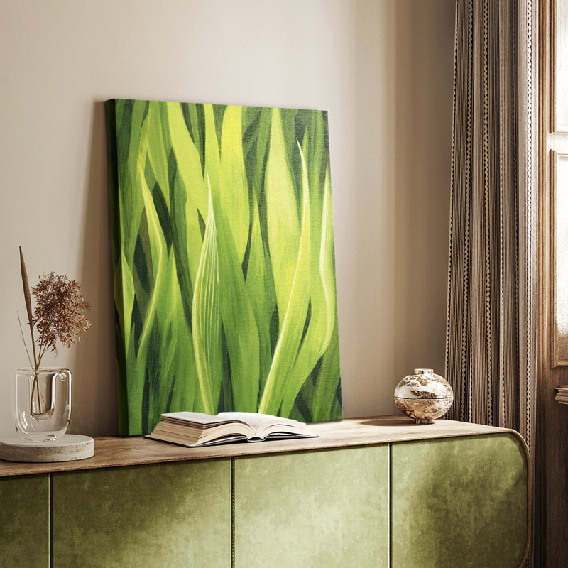 Blades of Grass II - galerie Cavas sur mesure, H 60 po x l 40 po