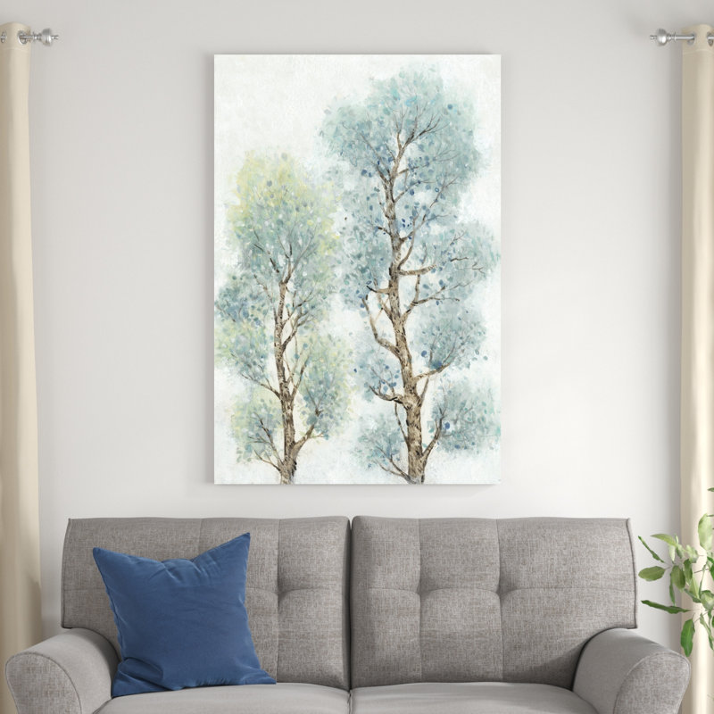 Cimes d'arbres tranquilles II, H 48 po x l 32 po x P 1,25 po