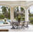 Ahsiah 5 - Light Outdoor Chandelier 