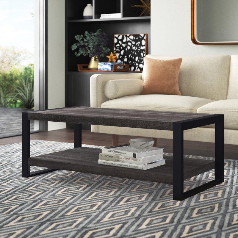 Table basse avec rangement Aalysa