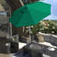 Parasol de patio blanc mat 11 pi.-1893976767