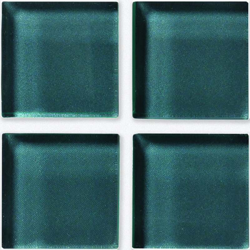 Torch Song 4'' W x 4'' L Glass Singular Tile, Ocean