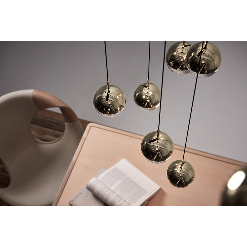 Dora 1 - Light LED Pendant, Chrome