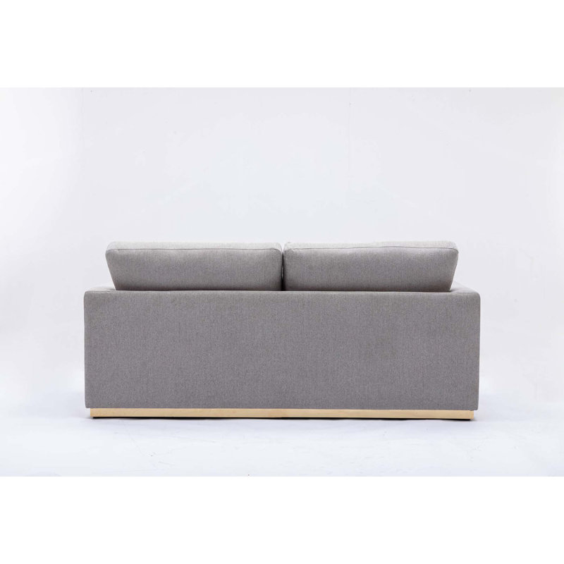 Comfortable Linen Sofa for Various Spaces with Sturdy Construction