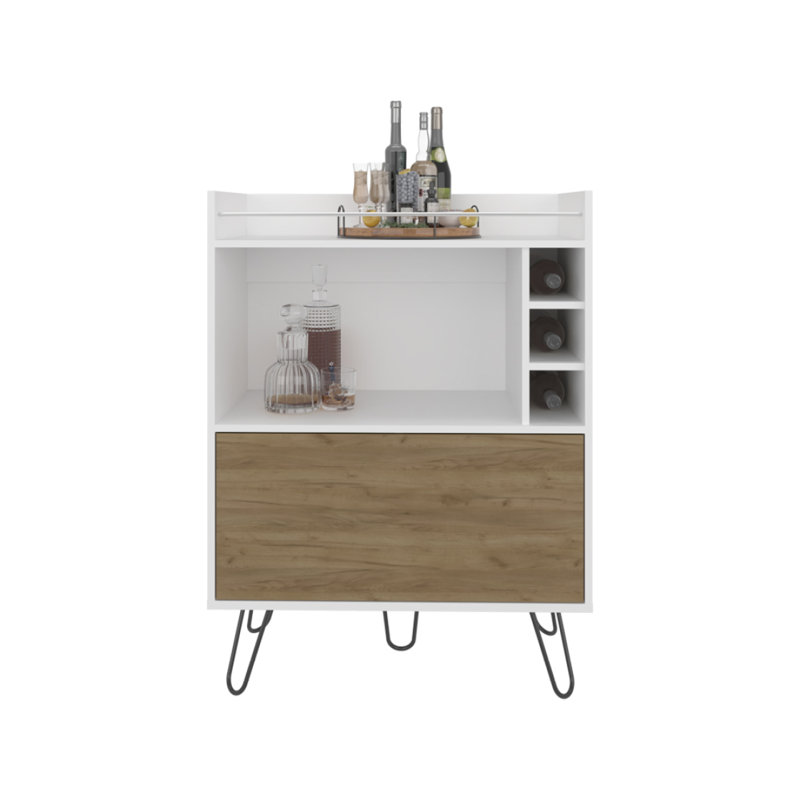 Bar Platea, salon, blanc / Macadamia
