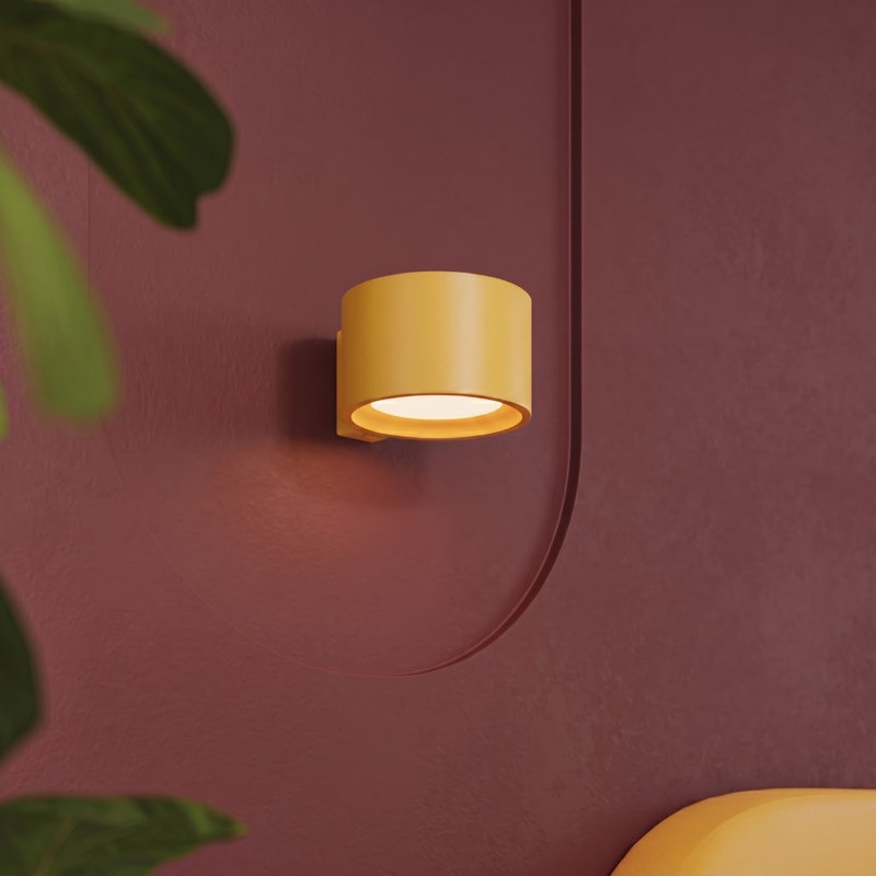 Wall lamp MODO 1 white Gx53, Yellow