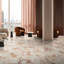 Carreaux de marbre véritable rose 12 x 24, poli, pour un usage résidentiel à l'intérieur des murs et des planchers, 4 par boîte, pièces de design luxueux, variation naturelle