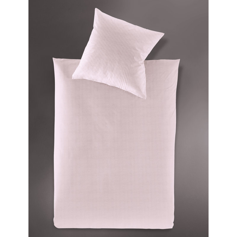 Lumen 2 Piece Duvet Cover Set, 155 x 200cm - 1 Pillowcase (80 x 80 cm), Bright purple