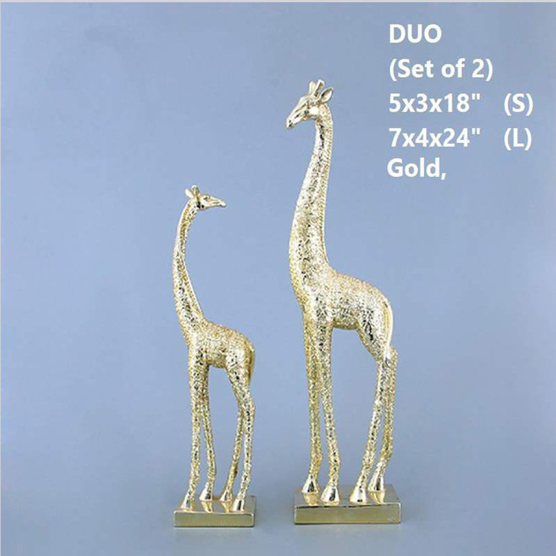 Figurine / sculpture en forme de colbe, Or