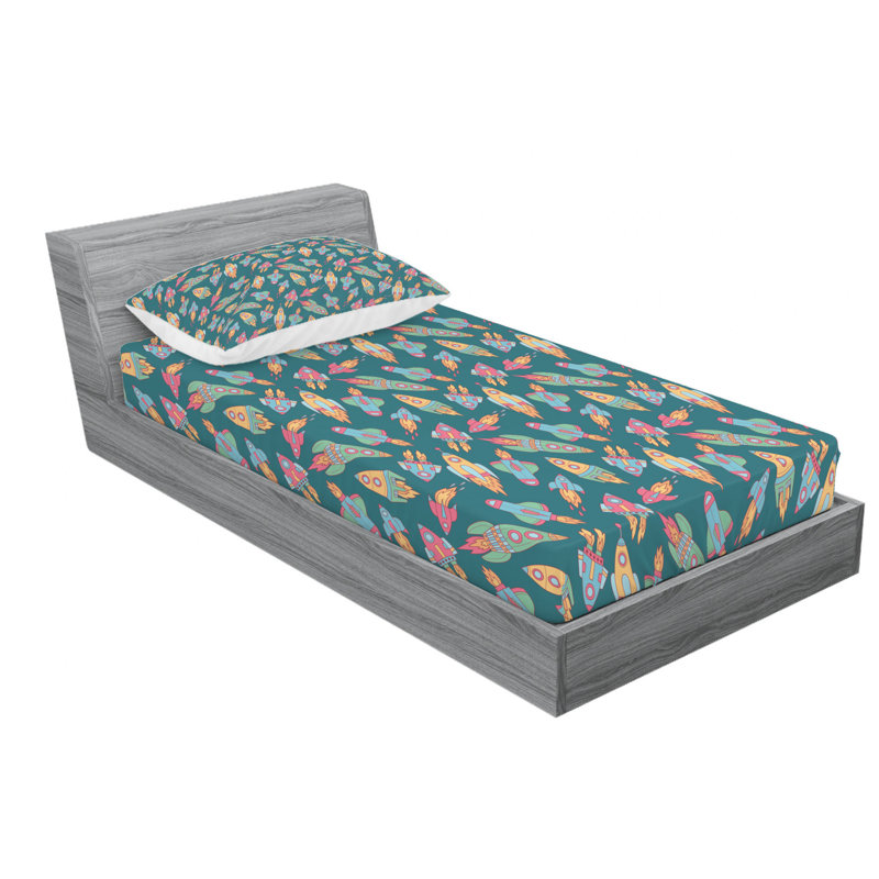 Microfiber Sheet Set, Twin XL Sheet Set with Fitted Sheet