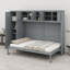 Lit escamotable mural avec armoires Murphy-544792934