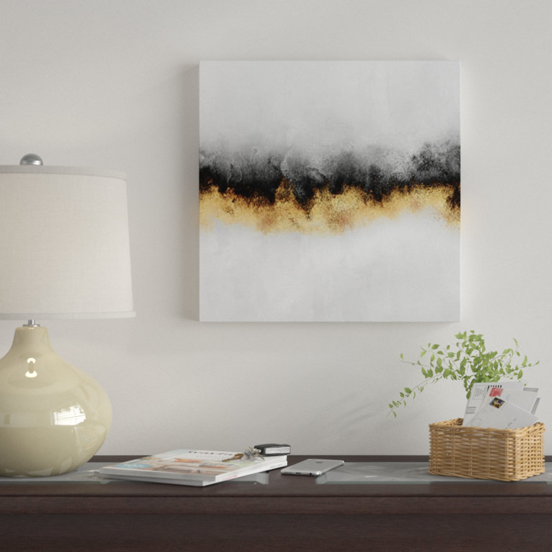 « sky ii », impression sur toile, H 37 po x l 37 po x P 1,5 po, Pas de tapis, Toile tendue