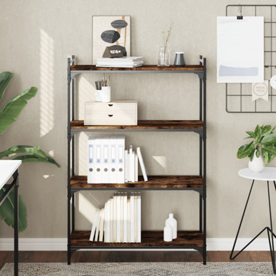 Abdulbasit 120cm H x 30cm W Metal Standard Bookcase