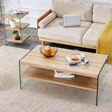 Ensemble de table de chevet et de table basse à 3 niveaux avec tablettes de rangement