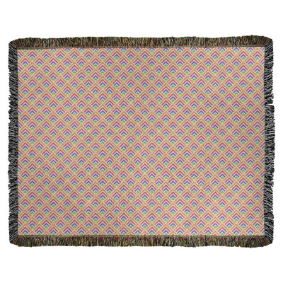 Couverture en coton tissé Katelyn Elizabeth