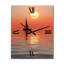 Coastal Sunset Serenity - Horloges murales côtières-1860334722