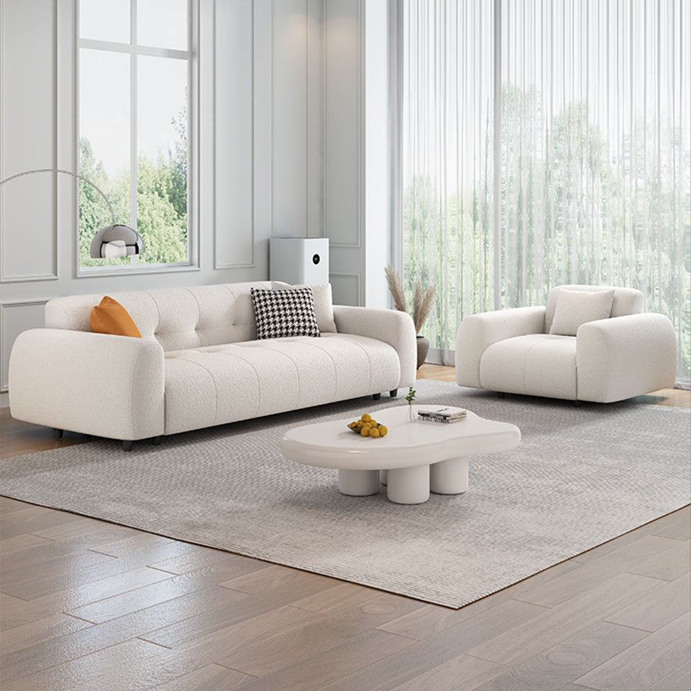 Ebern Designs Nordic minimalist living room sofa | Wayfair
