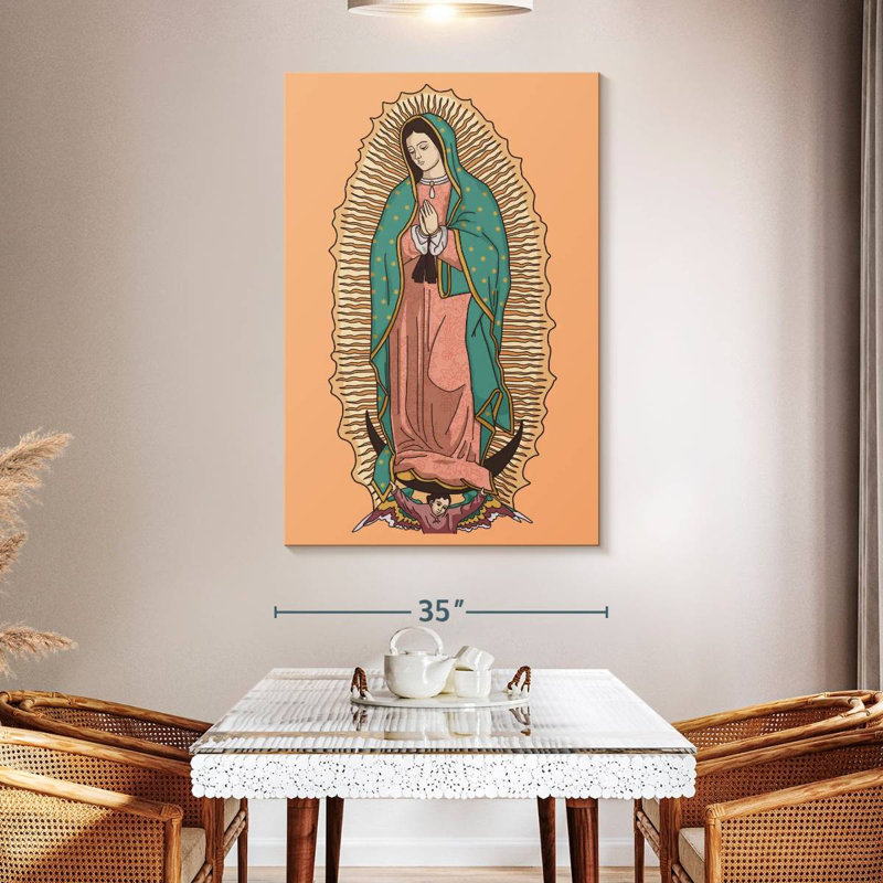 Adella Notre-Dame de Guadalupe, H 51 po x l 34 po