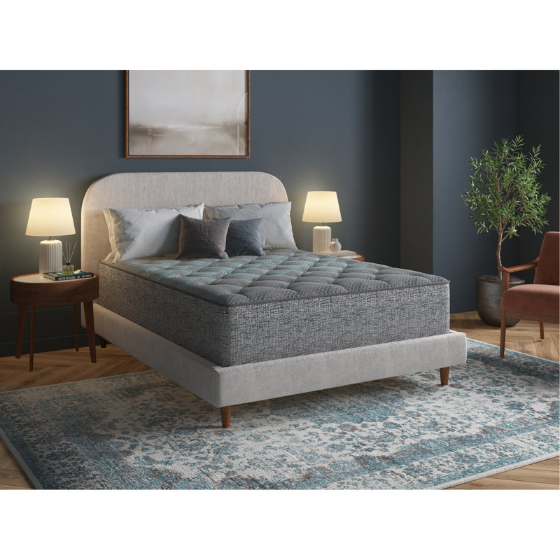 Restonic Comfort Care 11" Hybrid Mattress, Individual Pocketed Coil Mattress, Medium Comfort, King