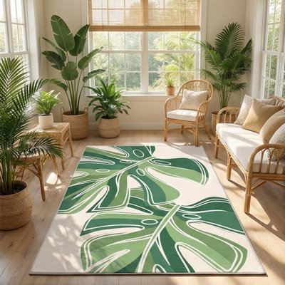 Tapis vert / crème Brandies