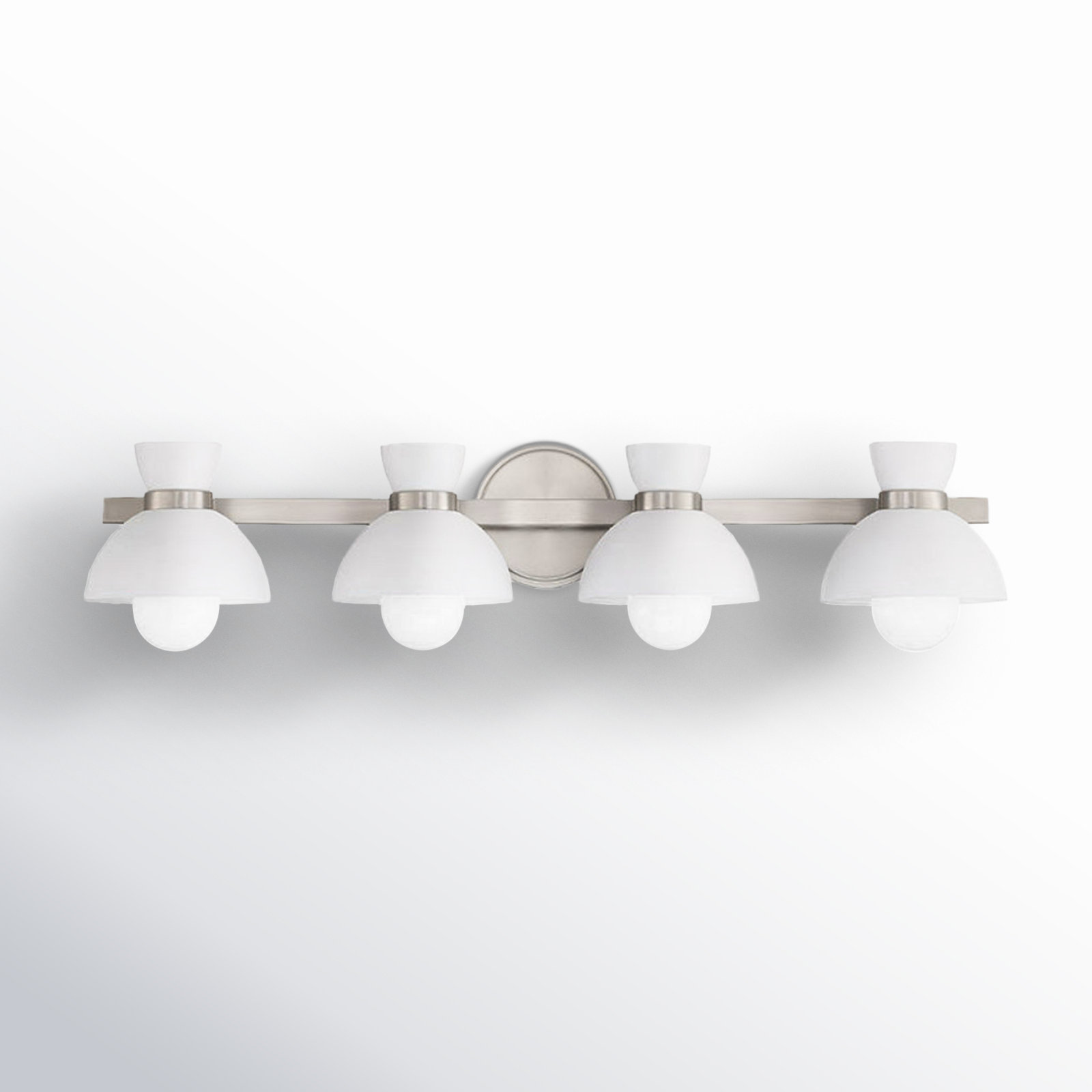 Zurie 4-Light Vanity Light, Brushed Nickel