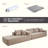 Natick Upholstered L-Shaped Sectional-864470226-864470227