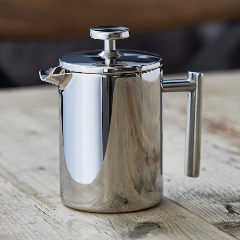 Stellar Coffee, 8 Cup Double Walled Cafetiere, 16cm H x 16cm W x 10cm L, 0.3 Litres