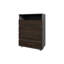 Commode 4 tiroirs avec tablette ouverte