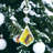 4'' Glass Finial Ornament