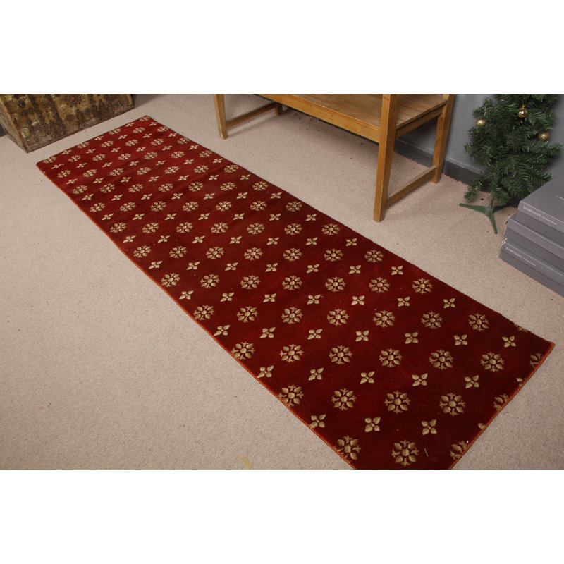Tapis de couloir turc rétro présentant un design élégant pour rehausser votre décor