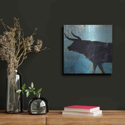 "Bulldom 1" par Karen Smith sur métal