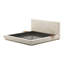 Structure de grand lit avec table d'appoint coulissante réglable et coussin en forme de nuage de 8,7 po-1722549118