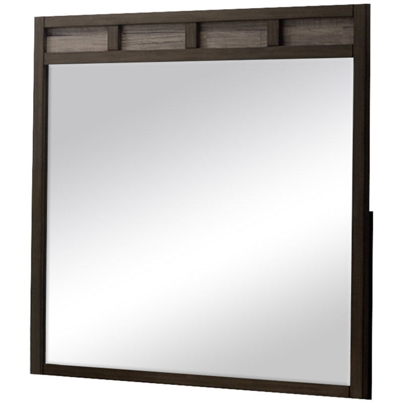 Miroir carré en mélamine Manca