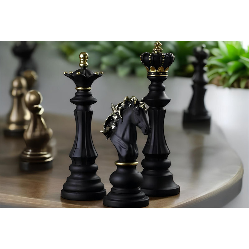 Jaffrey Figurines & Sculptures, Black