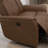 Power Recliner With Manual Adjustable Headrest And Power Footrest In Oslo Pecan-1268848746