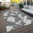 Aquaisha Abstract Indoor / Outdoor Rug-109612232