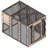 16 Square Feet Chicken Run For Up To 8 Chickens