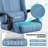 Gaming Chair Breathable Fabric Computer Chair Comfortable Office Chair Game Chair with Headrest and Lumbar Support,Ergonomic Video Game Chairs for Adults,360°-Swivel Seat-1485859338