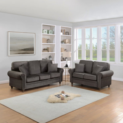 Elegant Luxury Sofa Set Sofa  Pillows  Furniture